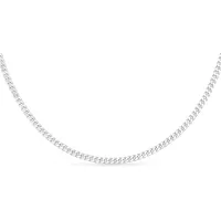 Kette ohne Anhänger FIRETTI "Schmuck Geschenk Silber 925 Halsschmuck Halskette Panzerkette" Gr. 50, silber (silberfarben), Halsketten, Damen, 50, Silber 925 (Sterlingsilber), B: 3,3mm, Panzerkette, Made in Germany, B:3,3mm