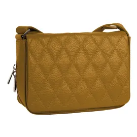 Cluty Henkeltasche Leder Yellow