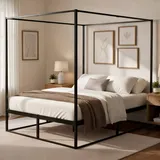CLP Batoni 140 x 200 cm Schwarz