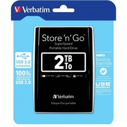 Verbatim Festplatte 2TB USB3.0 53177