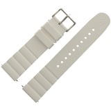 Victorinox Uhrenarmband 21mm Kunststoff Weiss 006229 weiß