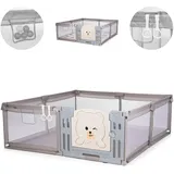 Chipolino Laufstall Amico Tür 180 x 200 (200 x 180 x 62 cm)