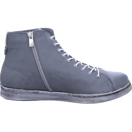 Andrea Conti Damen High Top Sneaker Schnürer Leder dynamisch 0341500, Grau,40 EU
