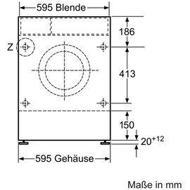 Bosch Serie 6 WKD28543 Waschtrockner (7 kg / 4 kg, 1400 U/min)