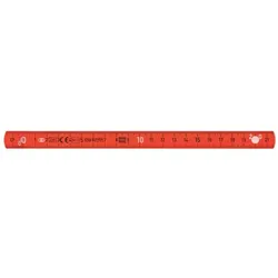 WIHA - Wiha Electrician's Graduation Stick Longlife 2 M Metric, 10 Teile (42068) Orange (WH42068)