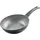 Zanetti Durapietra Induction Wok-Pfanne 20 cm, Wok-Pfanne, antihaftbeschichtet, auch für Induktion, Durchmesser 20 cm, Farbe Grau