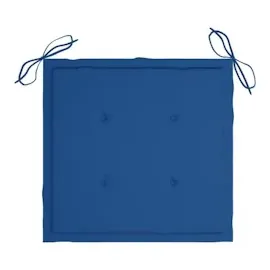 vidaXL Gartenstuhl 60 x 60 x 85 cm blau 2 St.