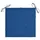 vidaXL Gartenstuhl 60 x 60 x 85 cm blau 2 St.