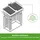 TIMBELA Brennholzregal M202 4,3 m3