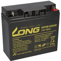KungLong Akku 12V 18Ah AGM Blei Batterie Rasenmäher Rasentraktor Aufsitzmäher Boot Scooter 17Ah 19Ah 20Ah 22Ah 23Ah