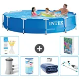 Frame Pool Rund - 366x76 Cm - 7-teilig  S201