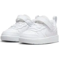 Nike Court Borough Low Recraft Babys und Kleinkinder White/White/White 27