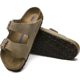 Birkenstock Arizona Weichbettung Veloursleder taupe 42