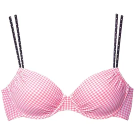 Buffalo Bügel-Bikini-Top Damen Rosa/Schwarz 36 Cup C