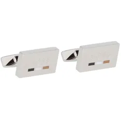 Boss B-Iconicdet Manschettenknöpfe Messing 2 cm medium beige