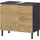 Germania Waschbeckenunterschrank »Salinas« - 60x34x56cm - braun - Holz