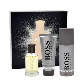 HUGO BOSS Bottled Parfum Eau de Toilette 100 ml + Shower Gel 100 ml + Deo Spray 150 ml Geschenkset