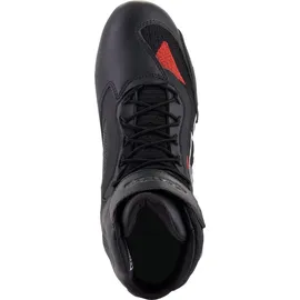 Alpinestars Faster 3 Rideknit Grau/Rot/Schwarz 42,5