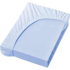 Bella Donna Jersey 120 x 200 - 130 x 220 cm himmelblau