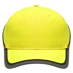 Neon Reflex Cap MB036, neon-gelb/neon-orange, Einheitsgröße