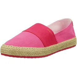 Espadrille GANT "Raffiaville", Damen, Gr. 40, pink, Textil, casual, Schuhe, Strandschuh, Slipper mit Bast-Verzierung