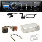 JVC KD-X561DBT DAB+ Bluetooth USB MP3 Einbauset für Seat Ibiza 6L Arosa Cordoba