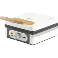 DOMO collection DOMO WAFFELEISEN – POWDER WHITE Waffeleisen Weiß