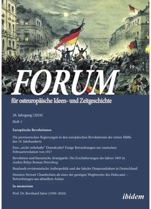 Forum Für Osteuropã¤Ische Ideen- Und Zeitgeschichte  Kartoniert (TB)