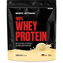 Body Attack 100% Whey Protein Vanille Eis 900 g