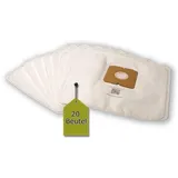 Fakir 20 Staubsaugerbeutel passend für FAKIR Yellow, + 2 Mikro-Filter