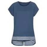 Arizona Damen Shorty blau-meliert Gr.44/46