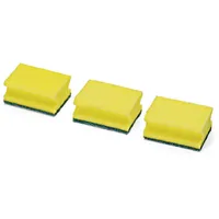Nölle Profi Brush Reinigungsschwamm Topfreiniger 3er-Pack