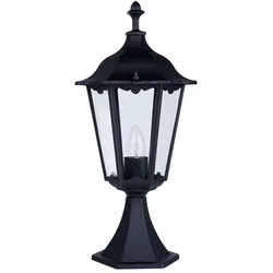 Steh Stand Lampe Sockel Leuchte Außen Garten Veranda Terrasse Weg Beleuchtung
