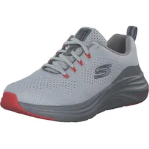 SKECHERS Vapor Foam Sneaker, Graues Netz-Synthetik-Orangenbes, 46 EU