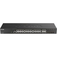 D-Link Netzwerk-Switch Managed L2+ Gigabit Ethernet (10/100/1000) Schwarz