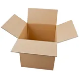 NESTLER 20 Nestler Wellpapp-Faltkartons 1-wellig braun 31,0 x 31,7 cm Außenmaß