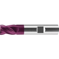 FORMAT Schaftfräser HPC kurz VHM Typ INOX TiAlN 35/38°