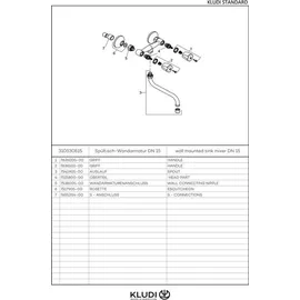 Kludi Standard chrom 310530515