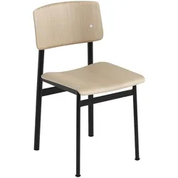 Muuto Loft Stuhl, eiche natur / schwarz