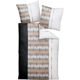JANINE Milano Mako-Satin Braun 40 x 80 cm