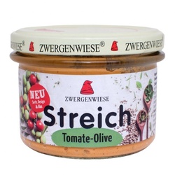 Zwergenwiese Tomate-Olive Streich bio