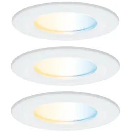 Paulmann 92442 LED-Deckenleuchte, LED-Einbauleuchte 6W Weiß matt