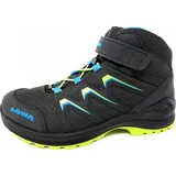 Lowa Maddox GTX Mid Kinder graphit/limone 30