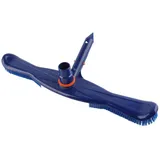 Segrehy Poolsaug Vakuumkopfbürstenreiniger 2 in 1 Design Effizientes Reinigungswerkzeug für Schwimmbäder Spas Hotels ABS Material 20 Zoll lang