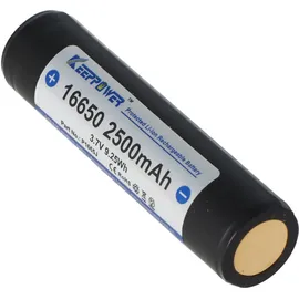 Keeppower 16650/17650 Li-Ion-Akku 3,6 V 1980-2500 mAh