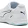 Puma Ibero V Hallenfußballschuhe Unisex White/Aqua/Fizzy Light/Sea Glass 42,5