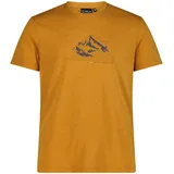 CMP 39t7527 Kurzarm-t-shirt - Curcuma Mel. - M