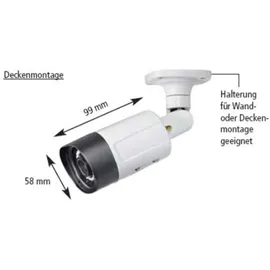 Indexa 26660 3MP WLAN-Überwachungskamera WR120B4