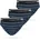 grau/schwarz/navy XL