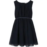 NAME IT Mädchen Nkfvaboss Spencer Noos Kleid, Dark Sapphire/Detail:w. Tone In Tone Lurex, 140 EU